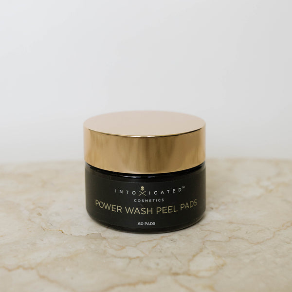 Intoxicated Cosmetics Power Wash Peel Pads | 60 pads