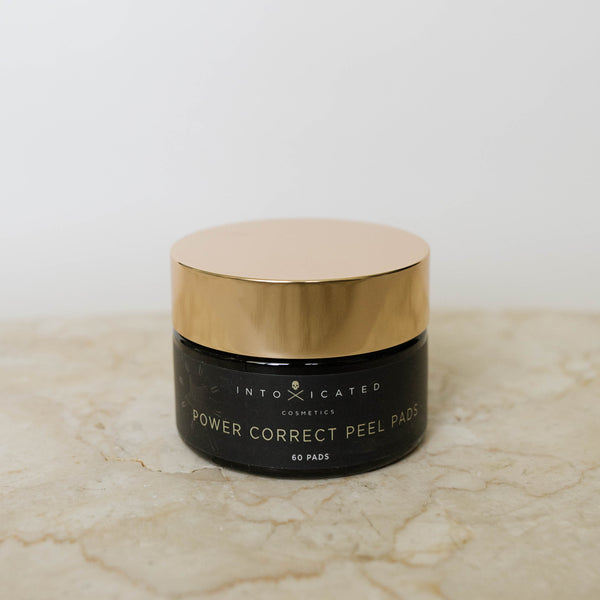 Intoxicated Cosmetics Power Correct Peel Pads | 60 pads
